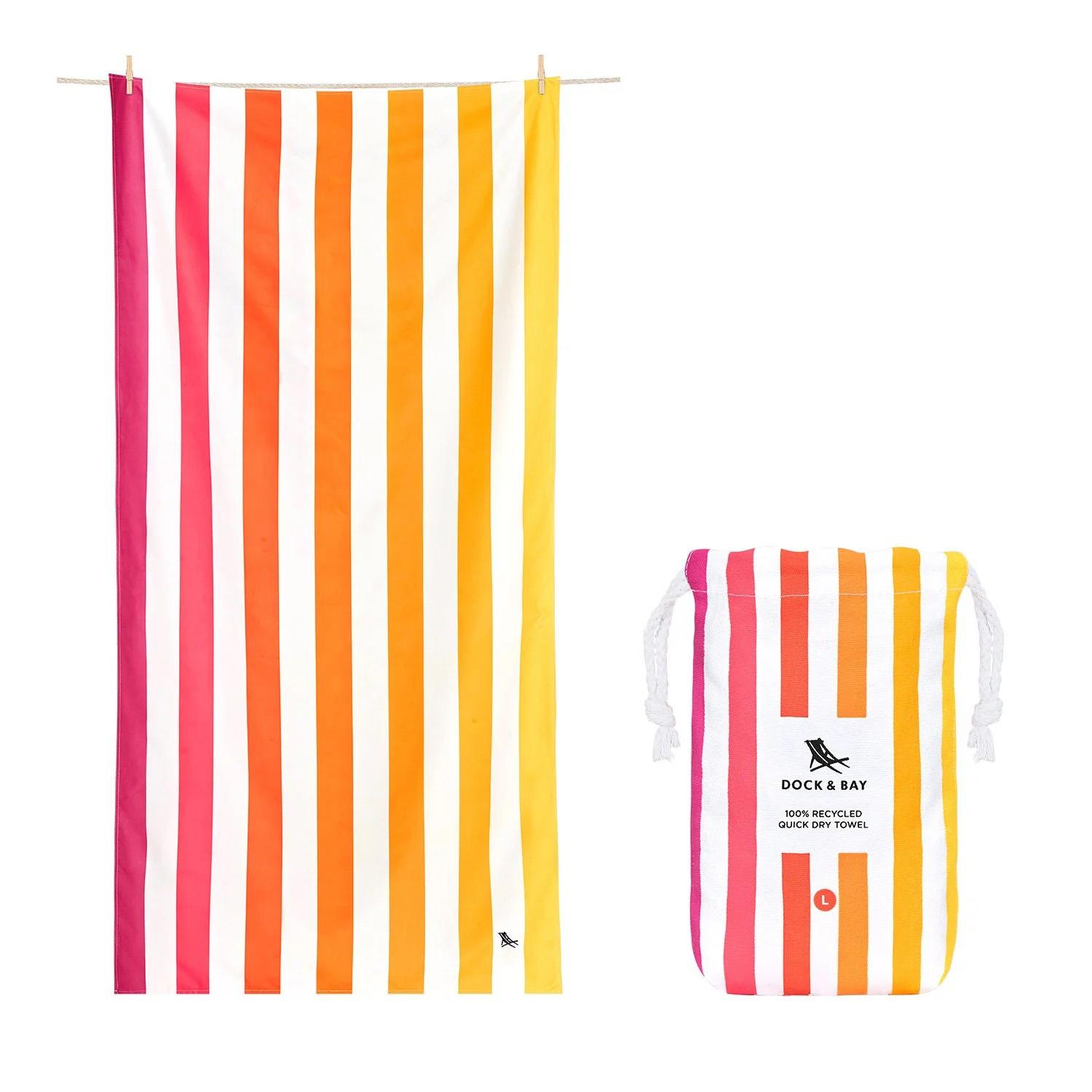 Dock & Bay: Beach Towel Summer Collection L